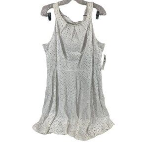 London Style Collection Women's White Dress